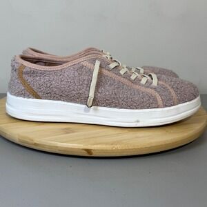 Hey Dude Karina Sherpa Sneakers Womens 10 Tuscany Pink Good Low Top 122295011